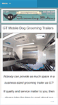 Mobile Screenshot of groomingtrailers.com